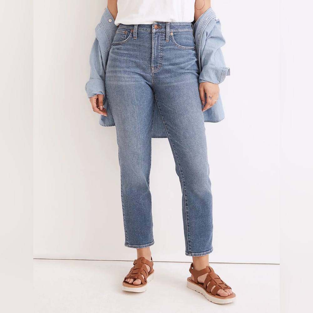 🏷️NWT🏷️ | Madewell | The Curvy Perfect Vintage in Finney Wash Jean 27 Tall